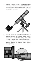 Preview for 18 page of AstronSCIENTIFIC ROTARION EyepieceWheel Instruction Manual