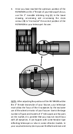 Preview for 19 page of AstronSCIENTIFIC ROTARION EyepieceWheel Instruction Manual