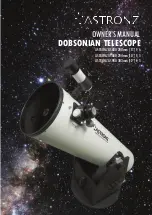 ASTRONZ DOBSONIAN GS680 Owner'S Manual preview