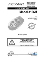 AstroStart 3106M User Manual preview