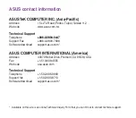 Preview for 2 page of Asus 02 Xda Graphite User Manual