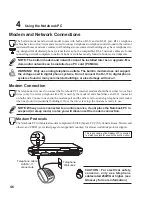 Предварительный просмотр 46 страницы Asus 1 E1309 Hardware User Manual