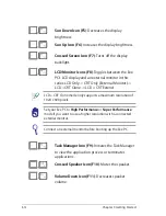 Preview for 36 page of Asus 1000HD - Eee PC Celeron M 900MHz 1GB 120GB 10.1" Netbook XP Home User Manual