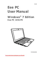 Preview for 1 page of Asus 1001PX-EU27-BK User Manual