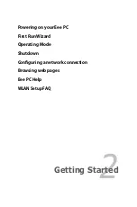 Preview for 21 page of Asus 1005HA - Eee PC Seashell User Manual