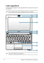 Preview for 10 page of Asus 1015PEM-PU17-BK (Italian) User Manual