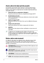 Предварительный просмотр 4 страницы Asus 1015PX-MU17-RD (Spanish) Manual Del Usuario