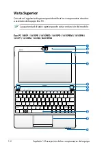 Предварительный просмотр 10 страницы Asus 1015PX-MU17-RD (Spanish) Manual Del Usuario