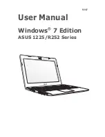 Preview for 2 page of Asus 1225 Series User Manual