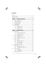 Preview for 3 page of Asus 1U Rackmount Barebone Server RS160-E3/PS4 User Manual