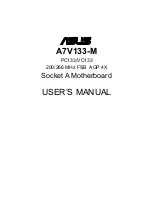 Asus 200/266 MHZ FSB AGP 4X User Manual preview