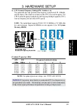 Предварительный просмотр 19 страницы Asus 200/266 MHZ FSB AGP 4X User Manual