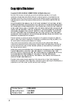 Preview for 2 page of Asus 24x/10x/40x CD-RW Drive CRW-2410S User Manual