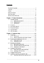 Preview for 3 page of Asus 5U Tower Chassis Kit AK34 User Manual