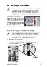 Предварительный просмотр 23 страницы Asus 5U Tower Chassis Kit AK34 User Manual