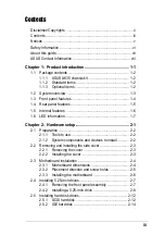 Preview for 3 page of Asus 5U Tower Chassis Kit AK35 User Manual