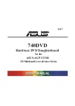 Preview for 1 page of Asus 740DVD User Manual