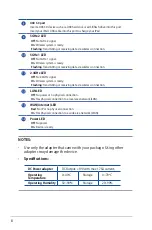 Preview for 8 page of Asus 90IG04P0-MO3020 User Manual