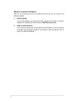 Preview for 6 page of Asus A series User Manual