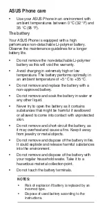 Preview for 18 page of Asus A002A User Manual