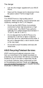 Preview for 19 page of Asus A002A User Manual