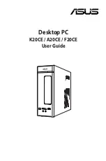 Asus a20ce User Manual preview