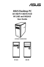 Asus A31AD User Manual preview