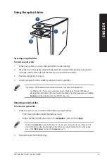 Preview for 33 page of Asus A31BD User Manual