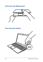 Preview for 28 page of Asus A401L Instruction Manual