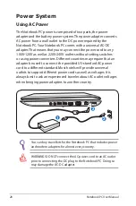 Preview for 28 page of Asus A40DQ User Manual