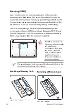 Preview for 60 page of Asus A42JE User Manual