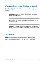 Preview for 7 page of Asus A4310 Series User Manual