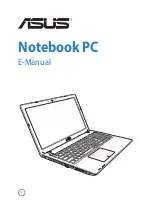 Preview for 1 page of Asus A450C E-Manual