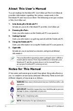 Preview for 6 page of Asus A46CA User Manual