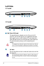 Preview for 24 page of Asus A46CA User Manual