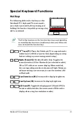 Preview for 43 page of Asus A46CA User Manual