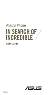 Preview for 1 page of Asus A502CG User Manual