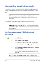 Preview for 58 page of Asus A555U E-Manual