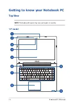 Preview for 14 page of Asus A556U E-Manual