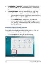 Preview for 78 page of Asus A556U E-Manual