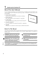 Preview for 6 page of Asus A5E Hardware User Manual