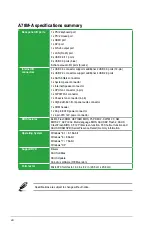 Preview for 8 page of Asus A78M-A Manual