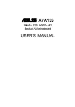 Asus A7A133 User Manual preview