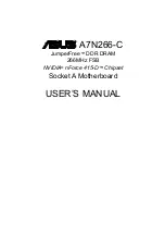 Preview for 1 page of Asus A7N266-C User Manual