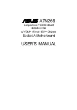 Asus A7N266 User Manual предпросмотр