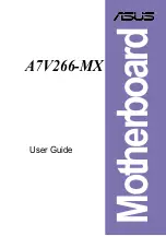 Asus A7V266-MX User Manual preview