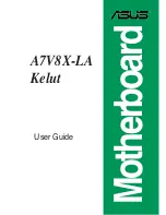 Asus A7V8X-LA Kelut User Manual preview