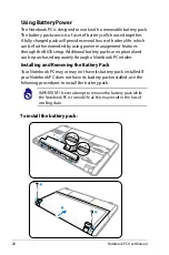 Preview for 28 page of Asus A93SM Manual