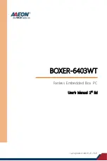 Asus Aaeon BOXER-6403WT User Manual preview