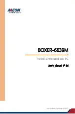 Asus Aaeon BOXER-6639M User Manual preview